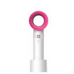 Eon earth - Rechargeable Portable Bladeless Fan pink and white