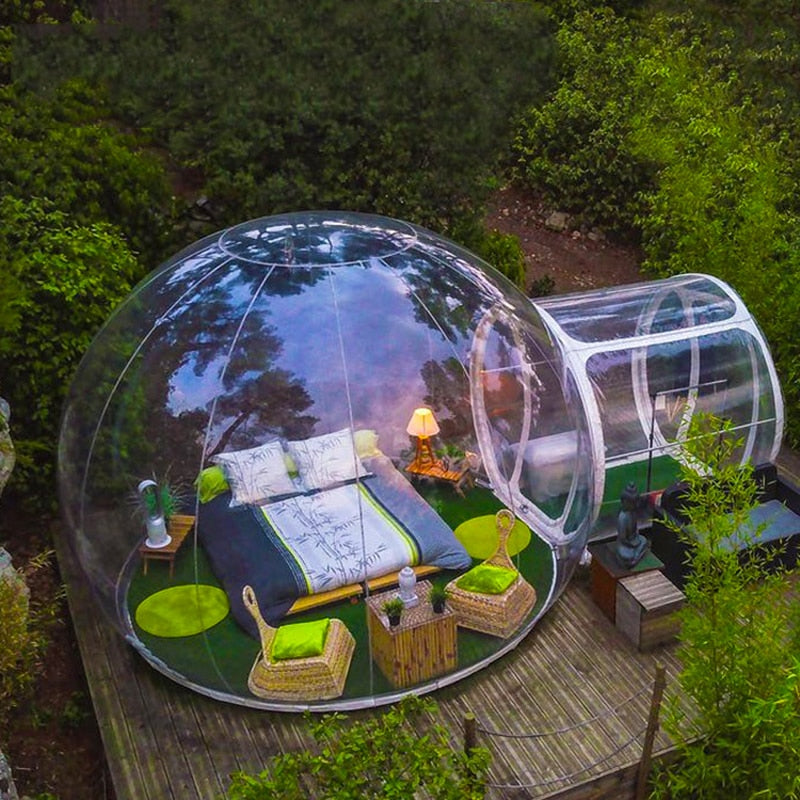 Transparent Camping bubble