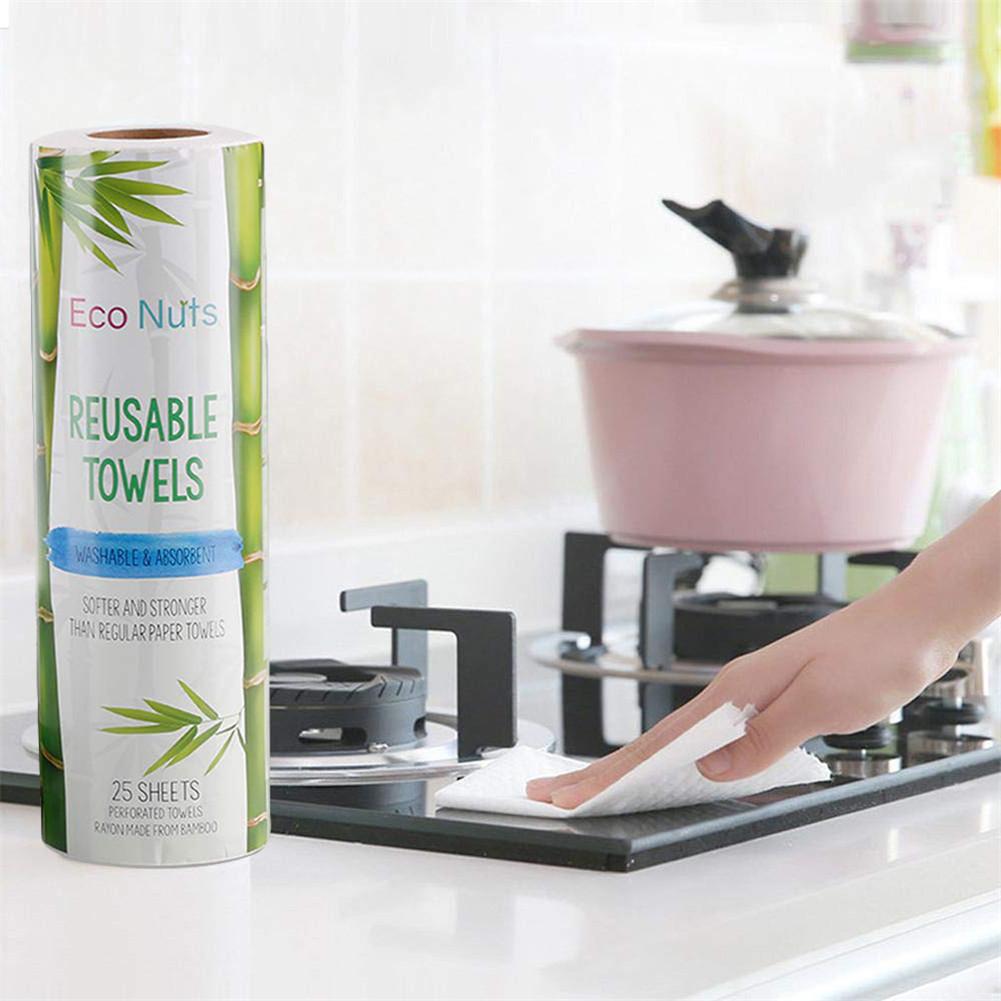 Eon Earth reusable roll of bamboo towels  