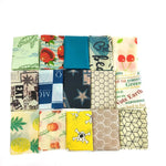 Sustainable Beeswax Food Wrap mixed colors