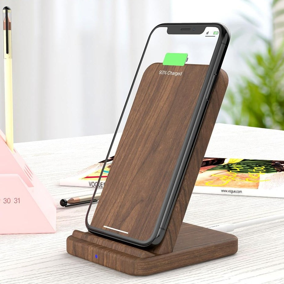 Eon Earth- Wireless all wood Charging stand 