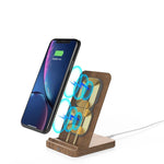 Wood Wireless charging stand