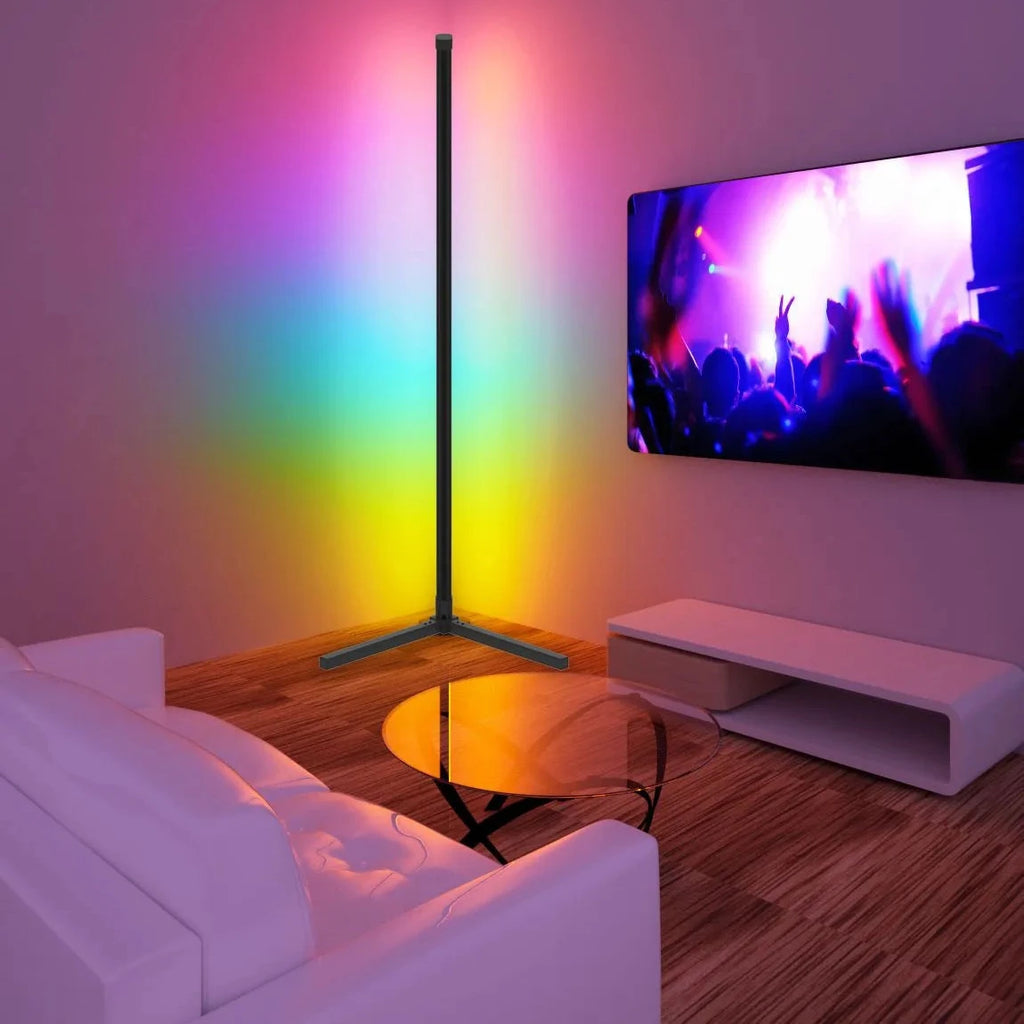 Stereo Sync Corner Floor Lamp