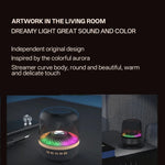 Portable Wireless Soundbar Bluetooth 5.3 Home Theater Speaker Subwoofer Hi-Fi Acoustic Breathing Lamp for Android IOS