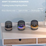 Portable Wireless Soundbar Bluetooth 5.3 Home Theater Speaker Subwoofer Hi-Fi Acoustic Breathing Lamp for Android IOS
