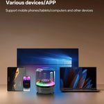 Portable Wireless Soundbar Bluetooth 5.3 Home Theater Speaker Subwoofer Hi-Fi Acoustic Breathing Lamp for Android IOS