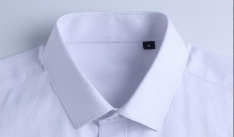 Stainproof Men's slim fit dress shirt